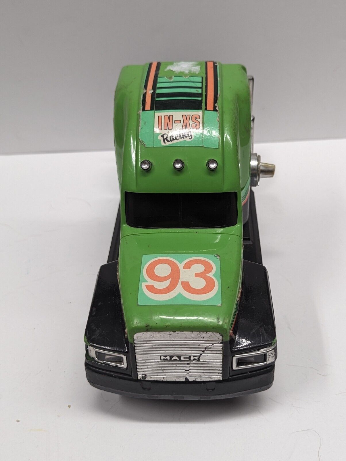 Buddy L IN XS Racing Mack Truck 93 - 1991 USED Missing battery Door.
