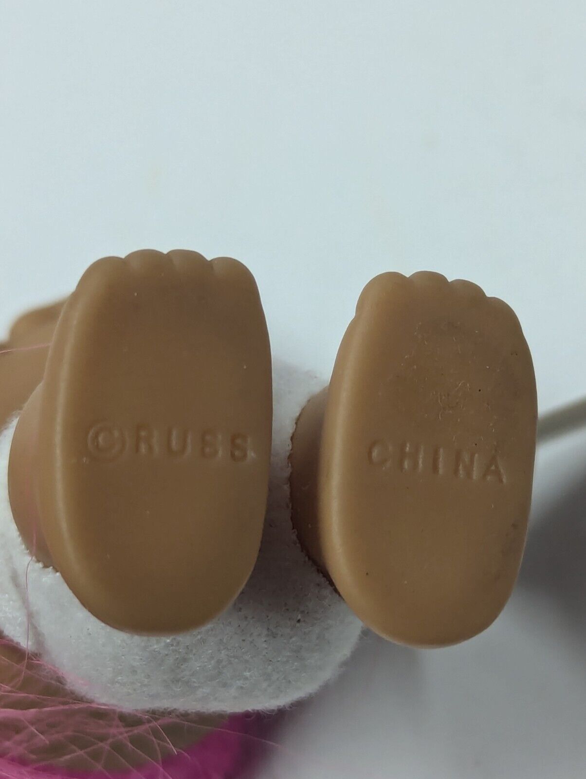 VTG Russ Lucky Troll Doll 3" Happy New Year 1993