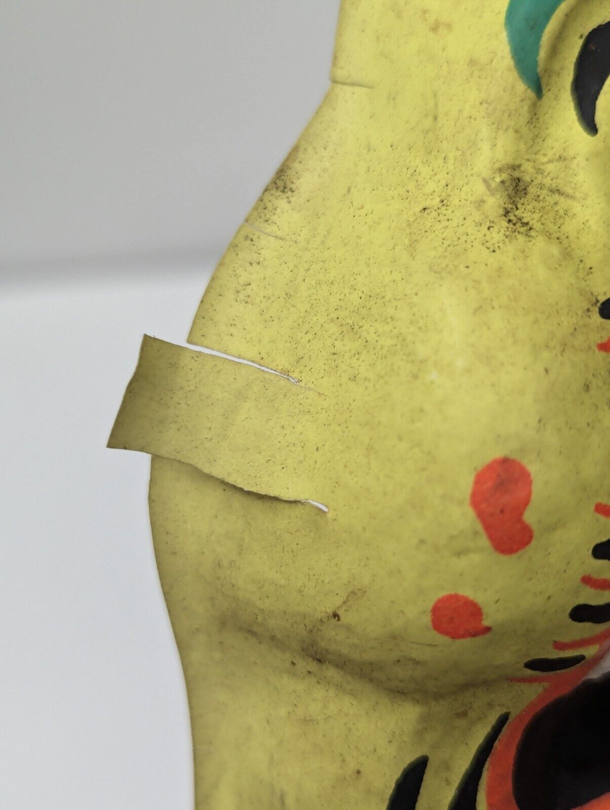 Vintage 1970's Ben Cooper Collegeville Super Witch Costume Mask Only