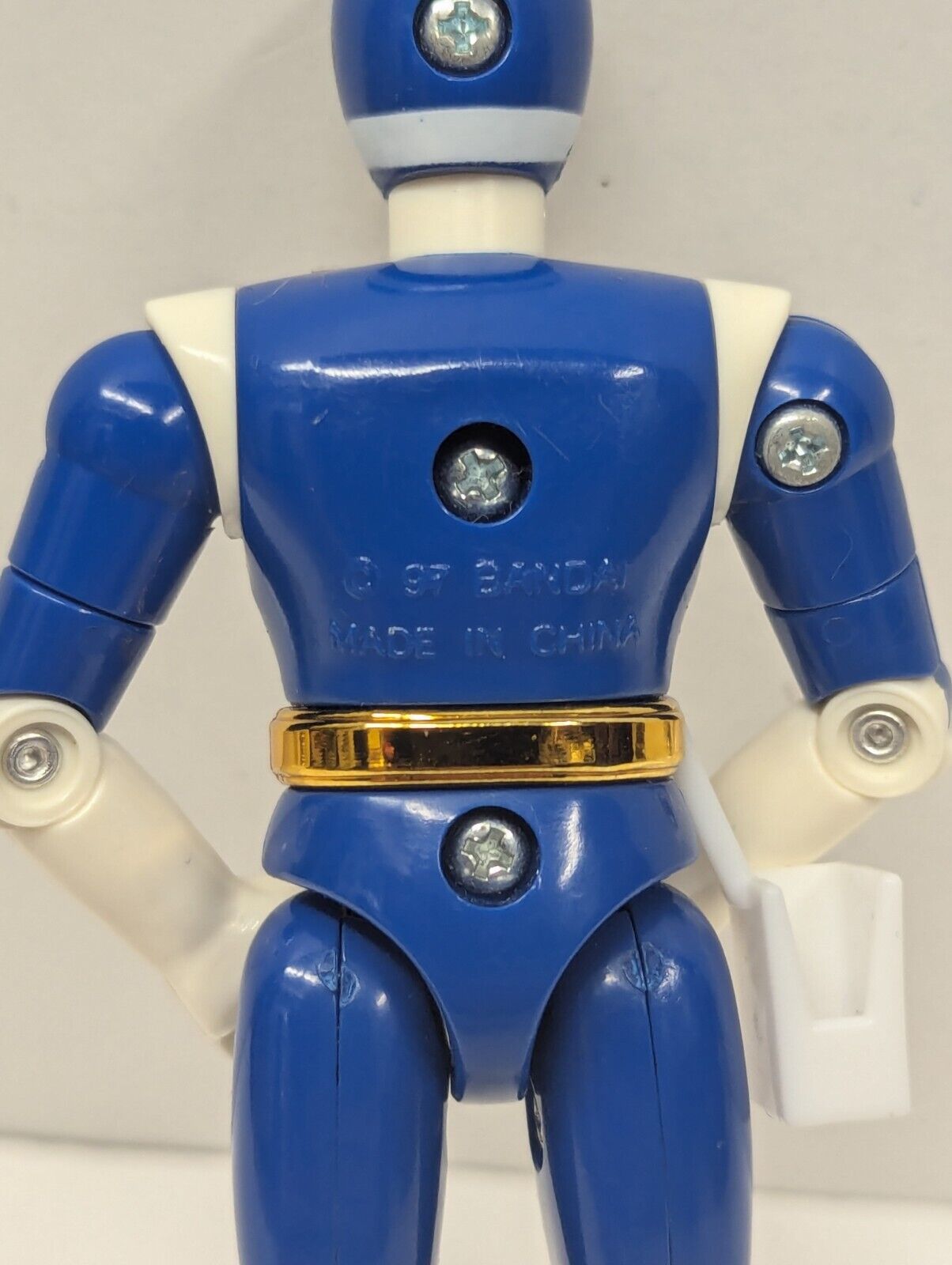 Blue Ranger Power Rangers In Space Galaxy Figure 1997 Bandai Vintage