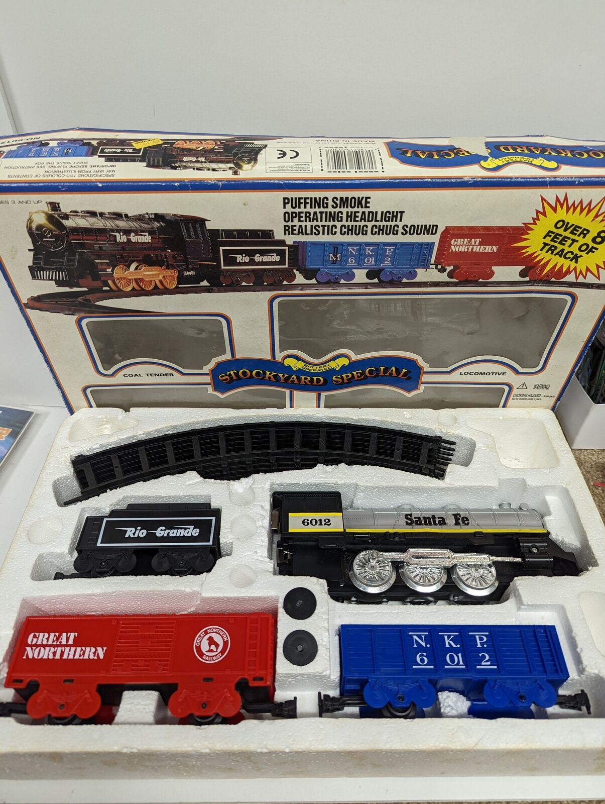 1991 Stockyard Special Train Set in Box USED