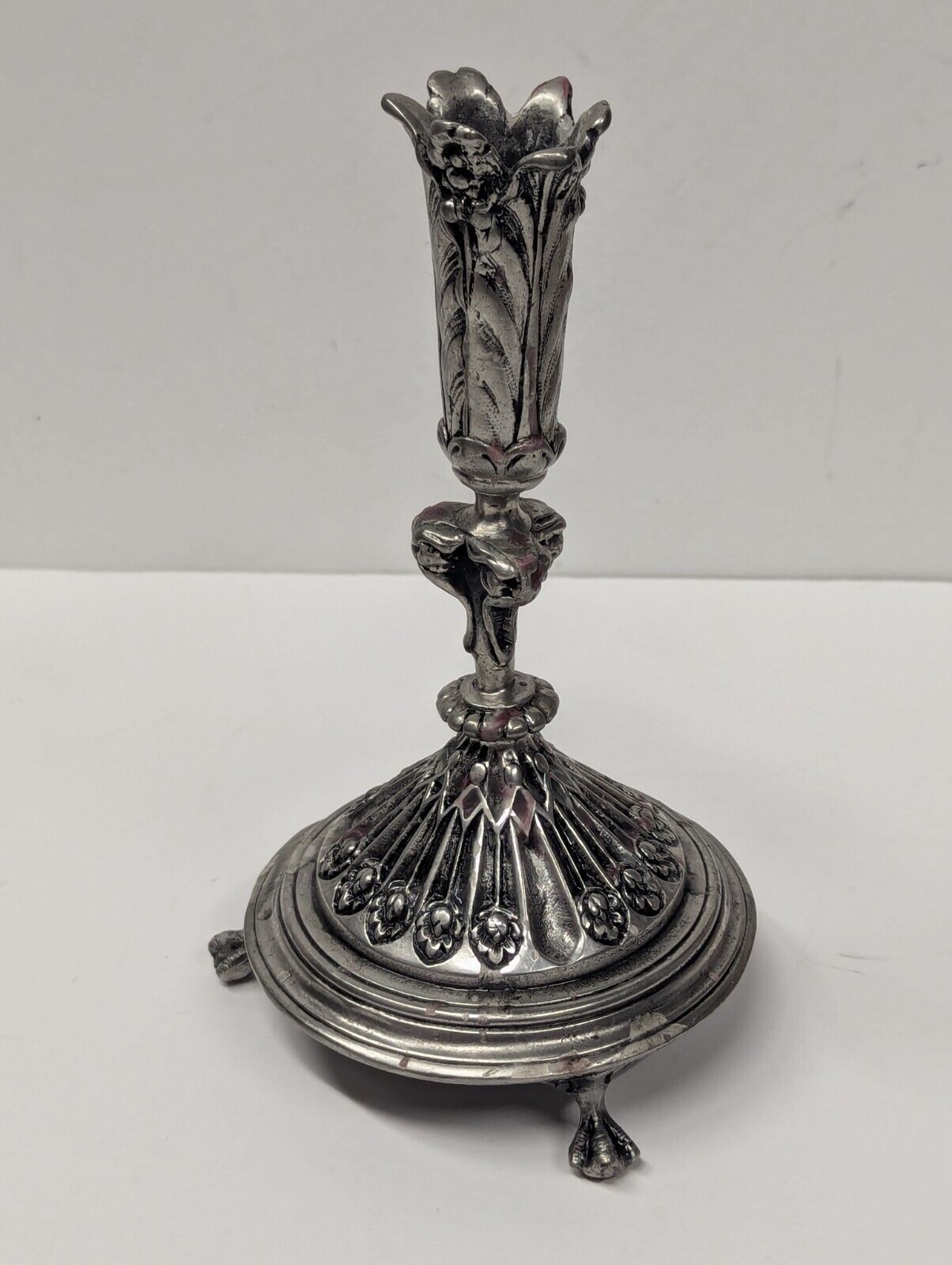 METROPOLITAN MUSEUM OF ART Vintage 1988 TWO (2) MATCHING CANDLE STICK HOLDERS