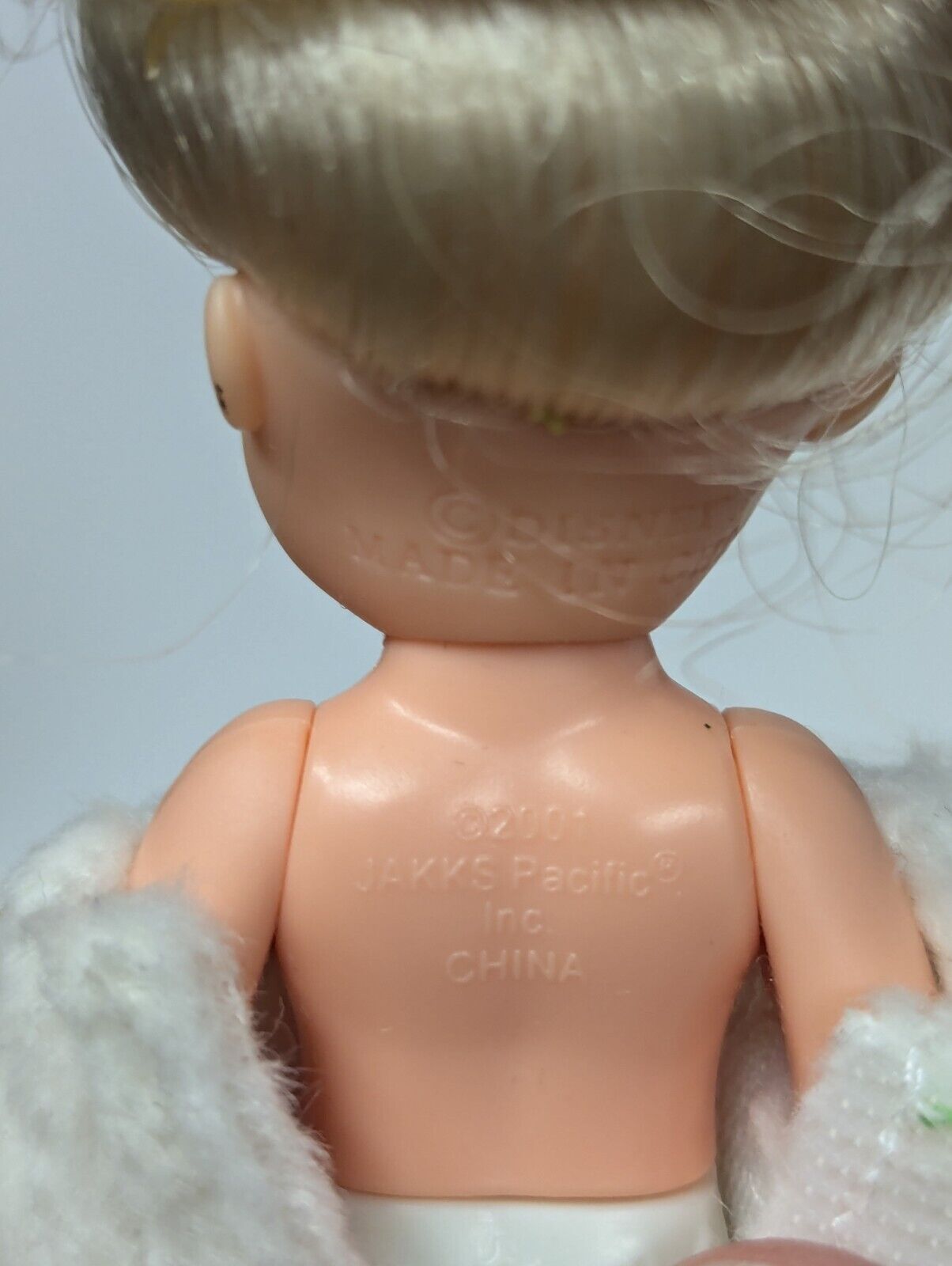 2001 Disney Baby Princes Doll - Jakks Pacific- Bunny Outfit & Stroller