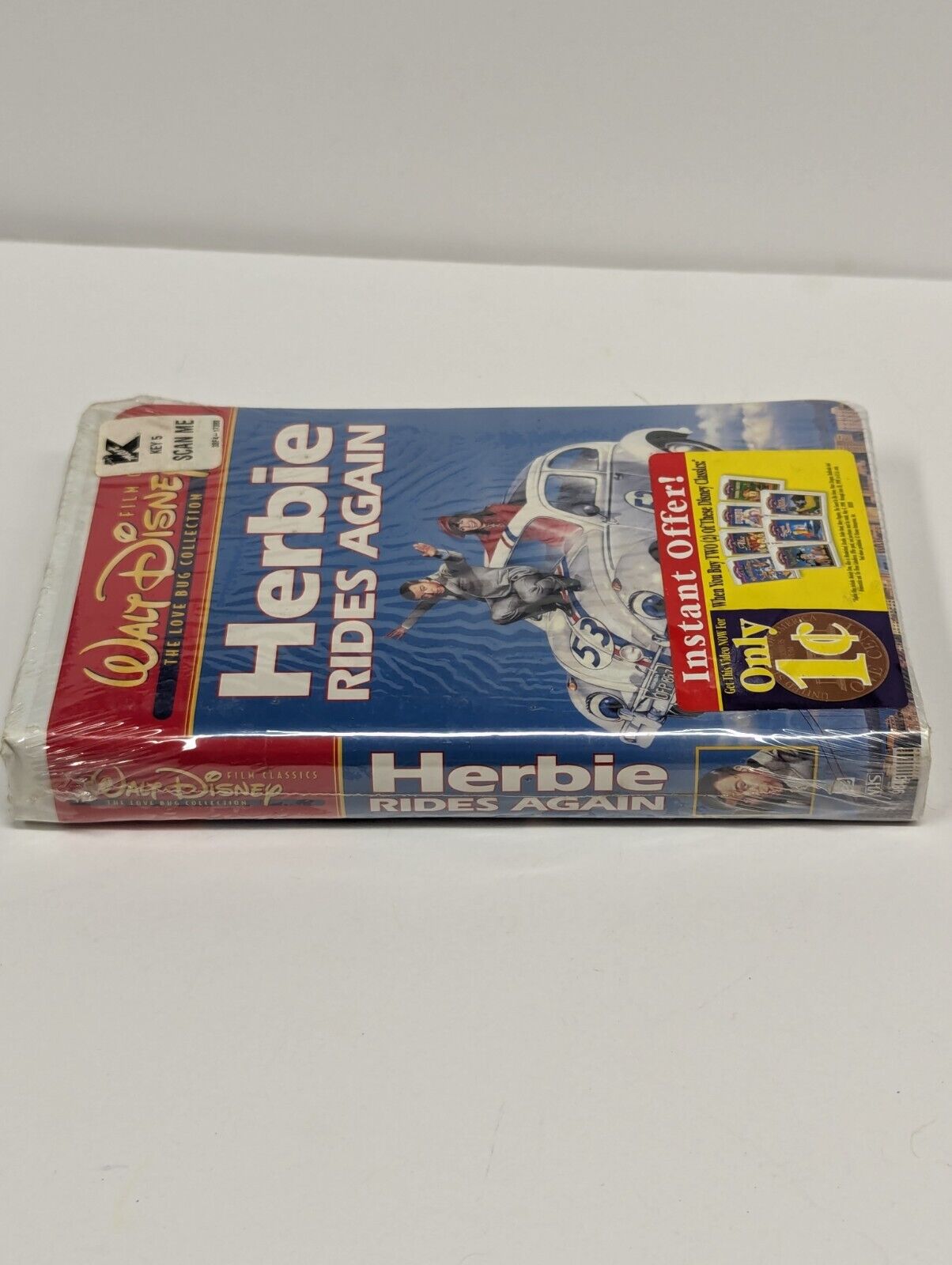Herbie Rides Again (VHS, 2000, The Love Bug Collection) Brand New Sealed