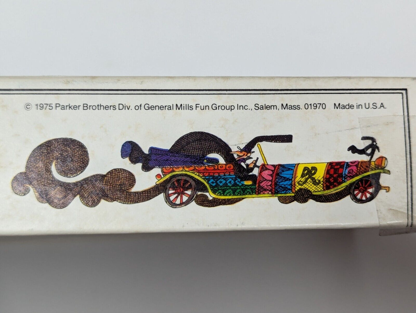 Vintage The Magnificent Race Family Board Game Parker Brothers 1975 Complete