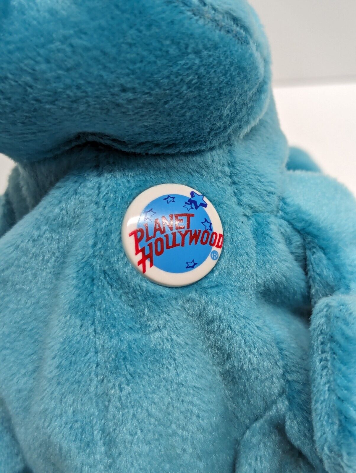 Bubba 1997 Planet Hollywood Collectible Bean Bag Plush w Tags Dino Dinosaur 1E