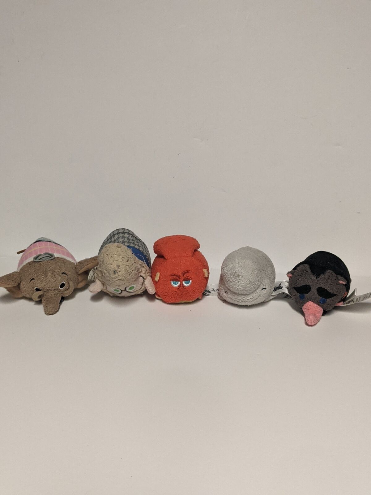 Lot of 5 Disney Tsum Tsum Plushies