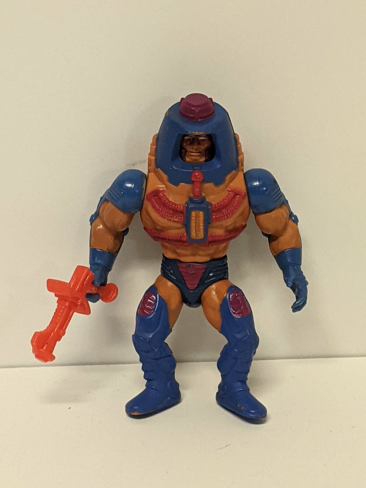 Vintage MOTU Man E Faces LOOSE COMPLETE