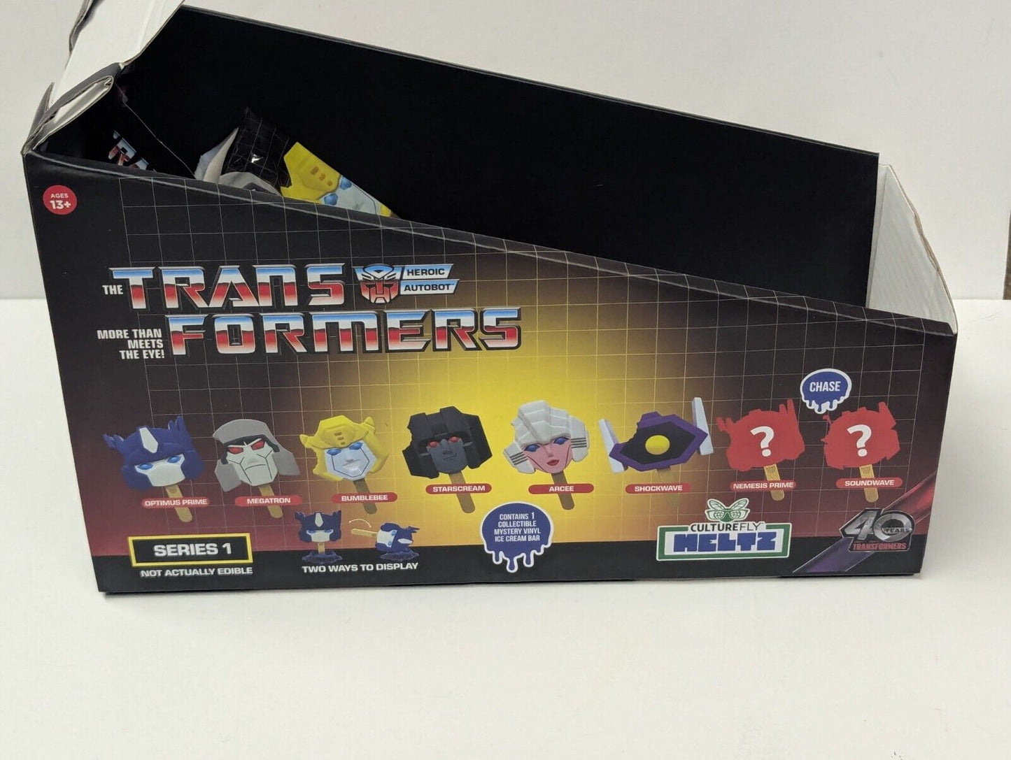 Culturefly Melts Transformers Lot Of 7 Plus RARE Store Display & 1 CHASE