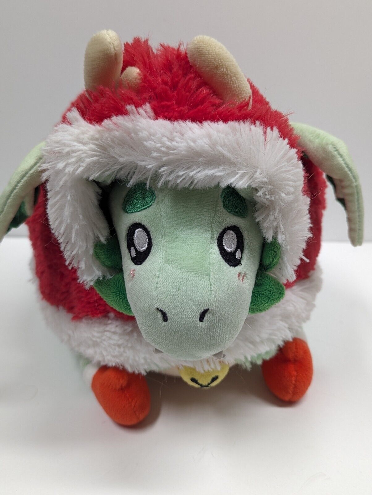 Squishable Original, Retired Green Dragon Santa Suit Plushie