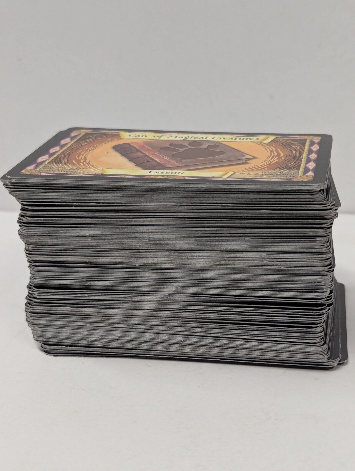 2001 Harry Potter Trading Card Game TCG (178 Lesson Cards Lot)
