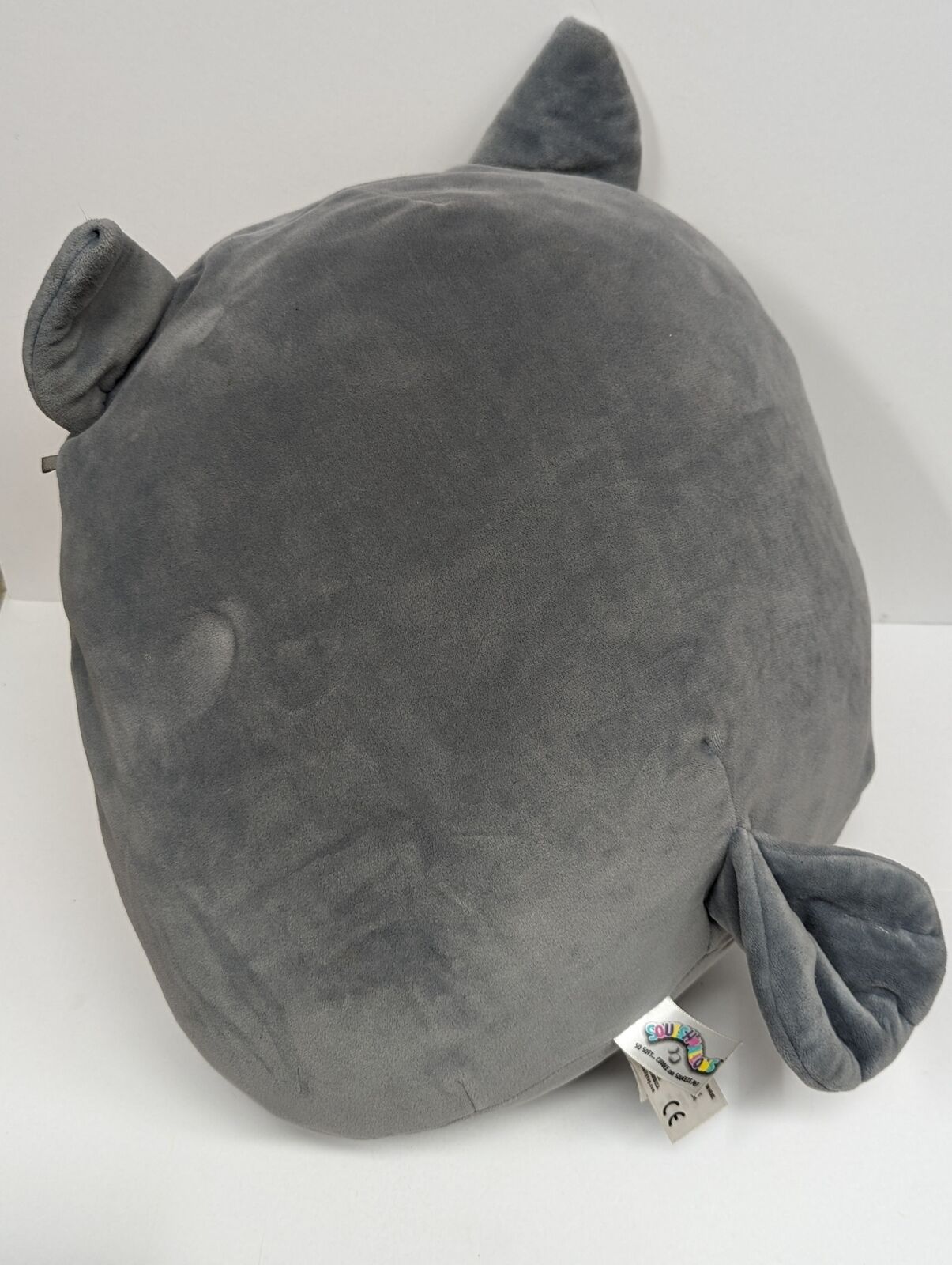 Squishmallow Hoot Gray Own Plush USED