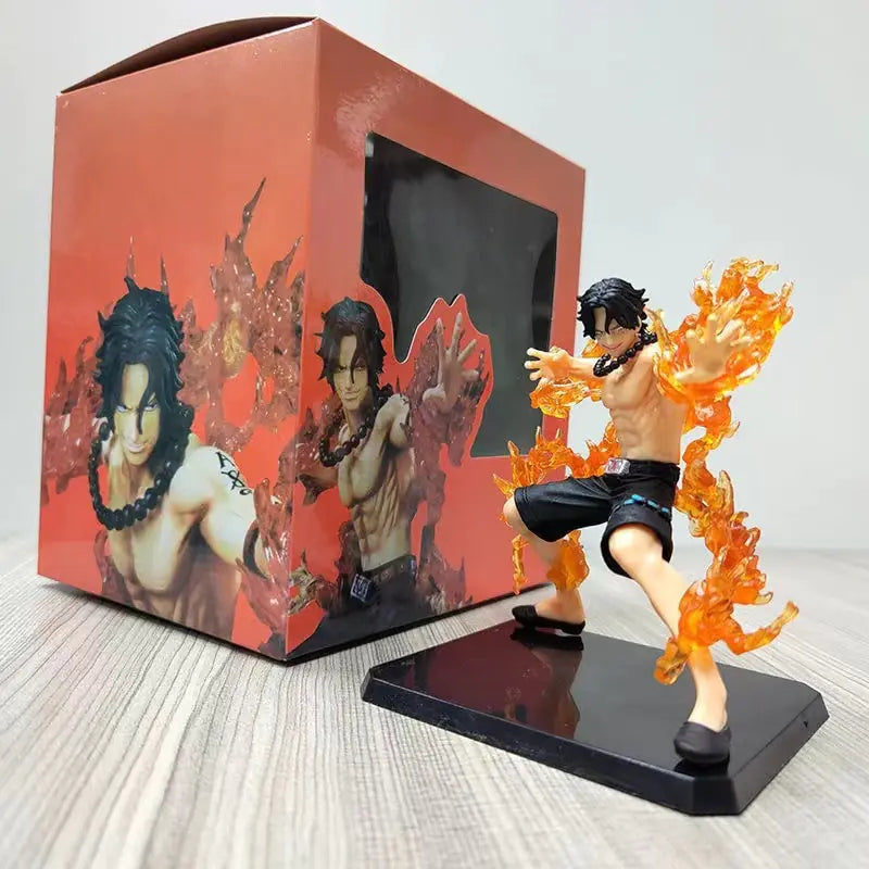 One Piece Portgas D. Ace Battle Fire Statue