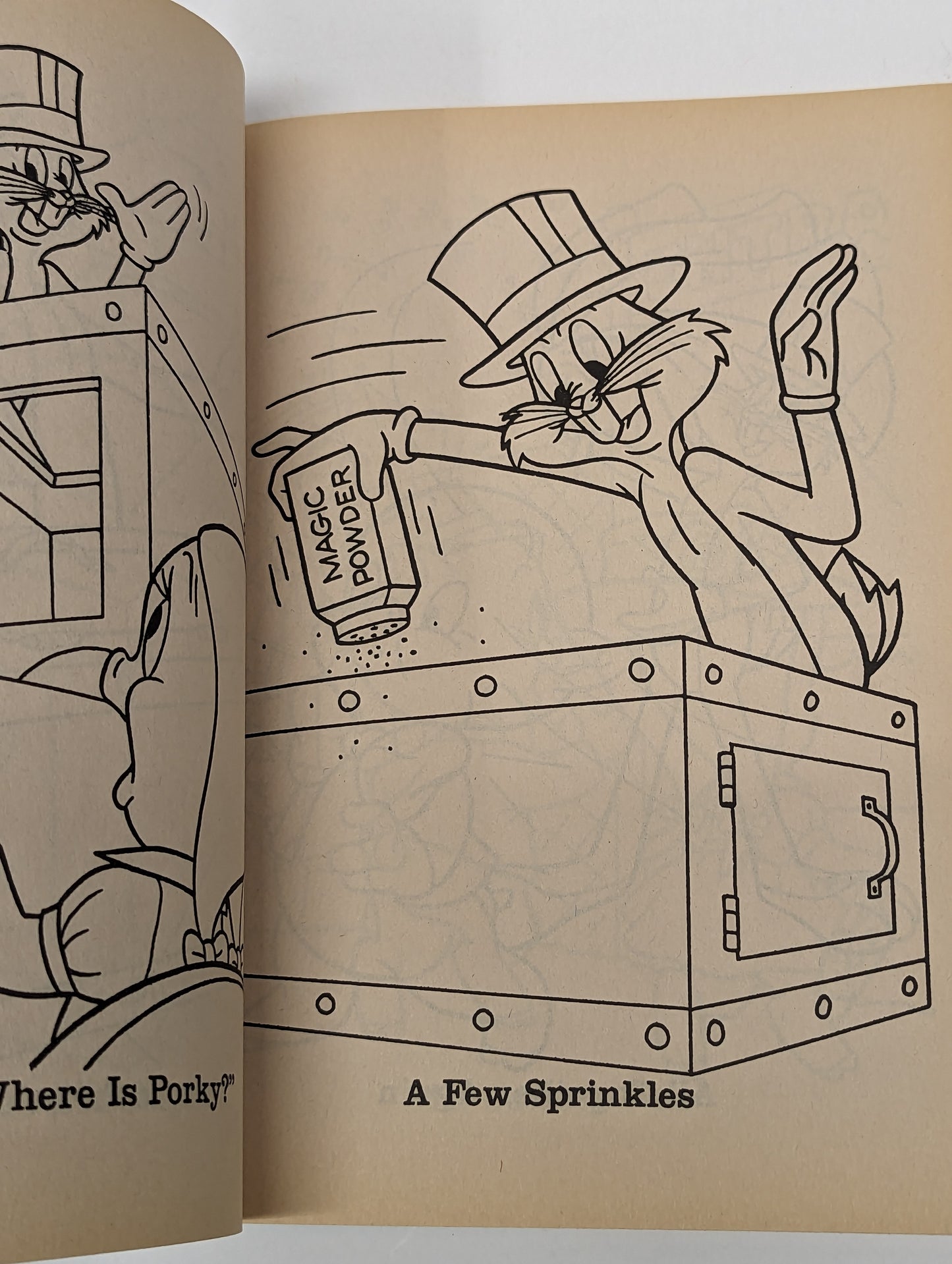 Looney Tunes Bugs Bunny Coloring Book 1990 Merrigold Press USED 1D