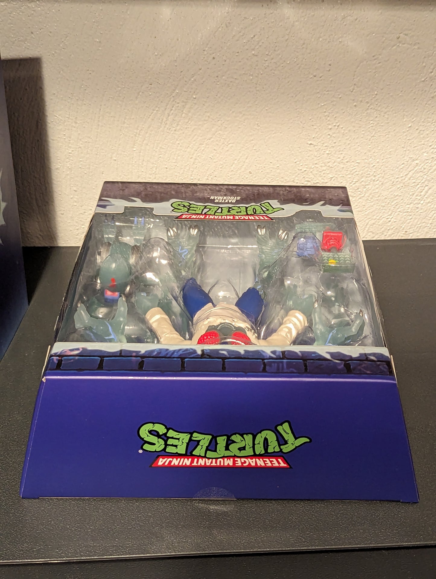 Super7 TMNT Ultimates Baxter Stockman SDCC 2020 GLOW IN THE DARK