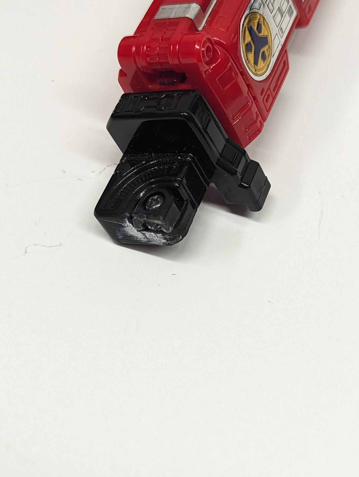1999 Bandai Power Rangers Lightspeed Rescue Deluxe Pyro BROKEN USED 1C