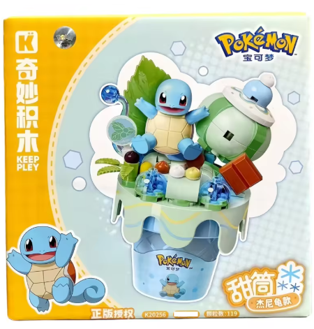 Pokemon Keeppley Ice Cream Cones Building Block Sets