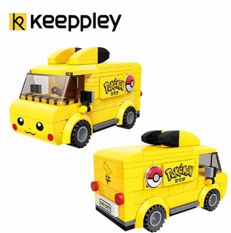 Pokemon Keeppley Vehicle Series 1