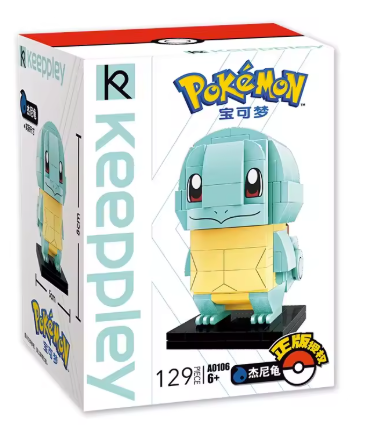 Pokemon Keeppley Brickhead Style Building Block Sets