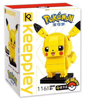 Pokemon Keeppley Brickhead Style Building Block Sets