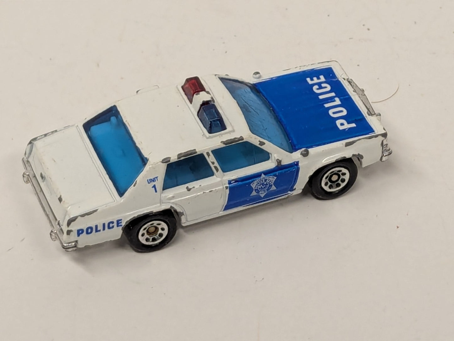 Vintage 1987 Matchbox Ford LTD Police Car