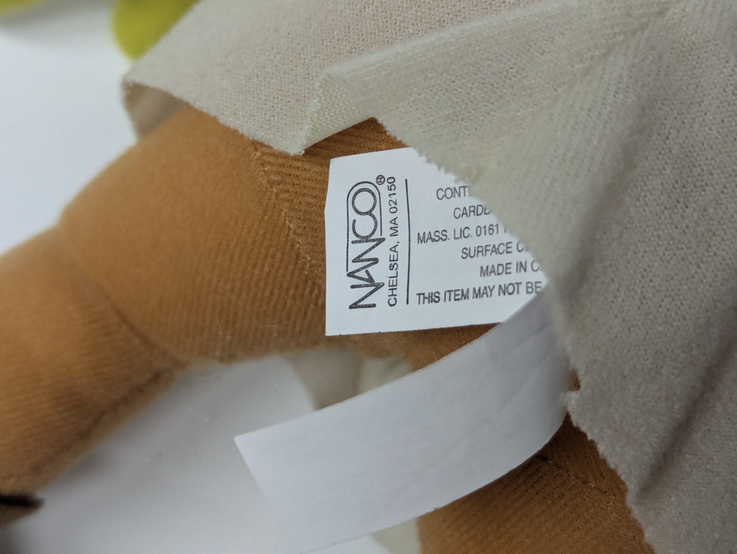 2007 Shrek The Third Plush Ogre Doll Green Stuffed Toy 12 in Nanco Clothed NWT