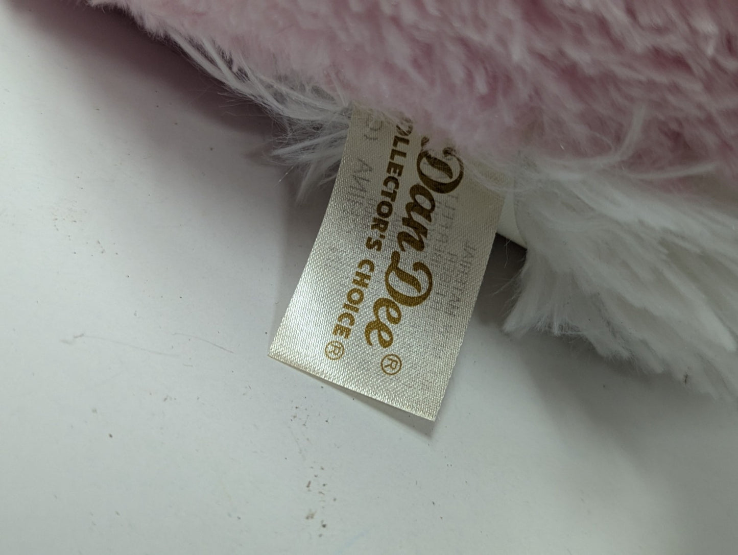 2018 Dan Dee Collector's Choice Pink Easter Bunny Rabbit 14" Plush Animal