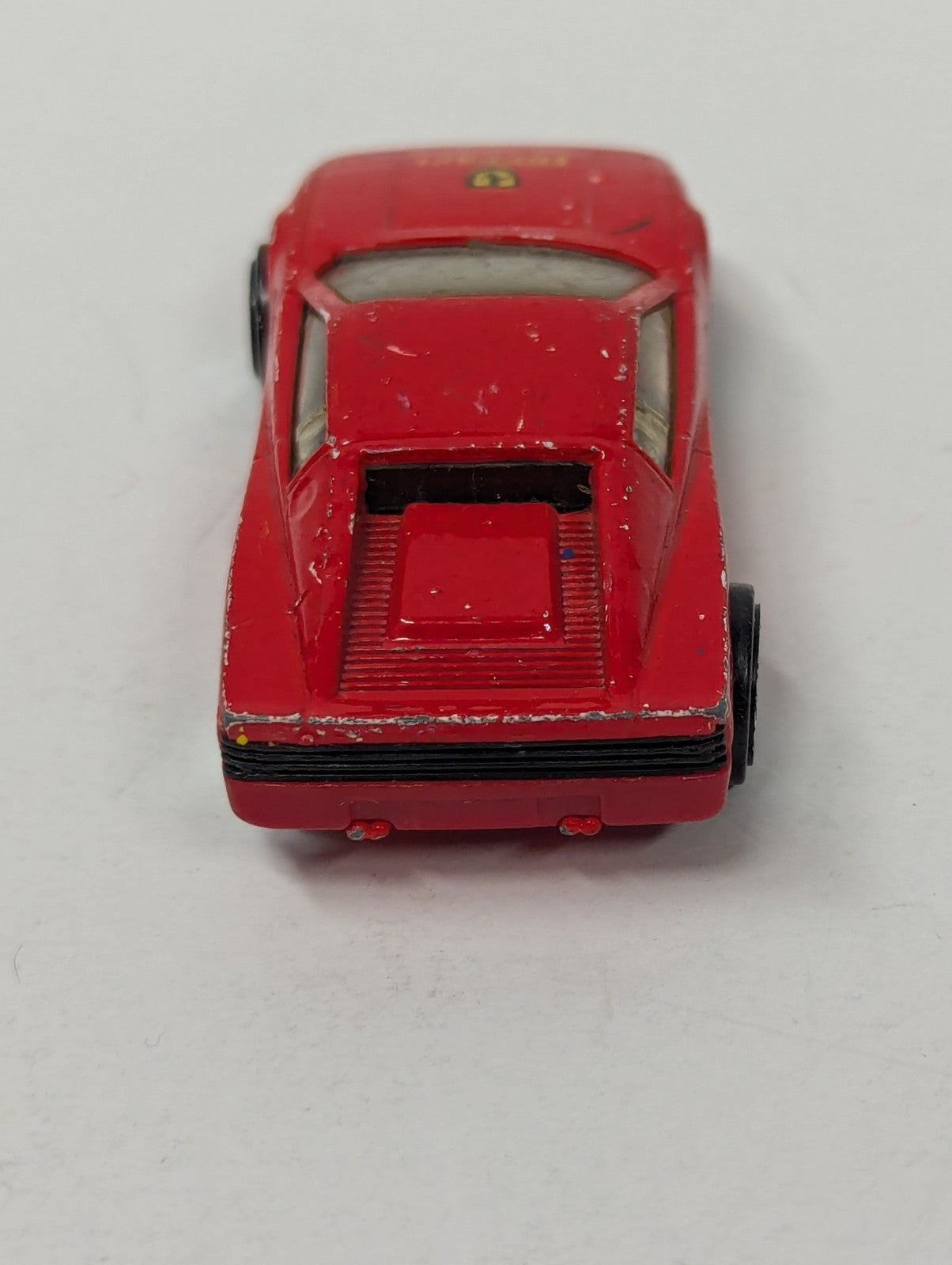 Vintage 1986 Hot Wheels Ferrari Testarossa Red Malaysia