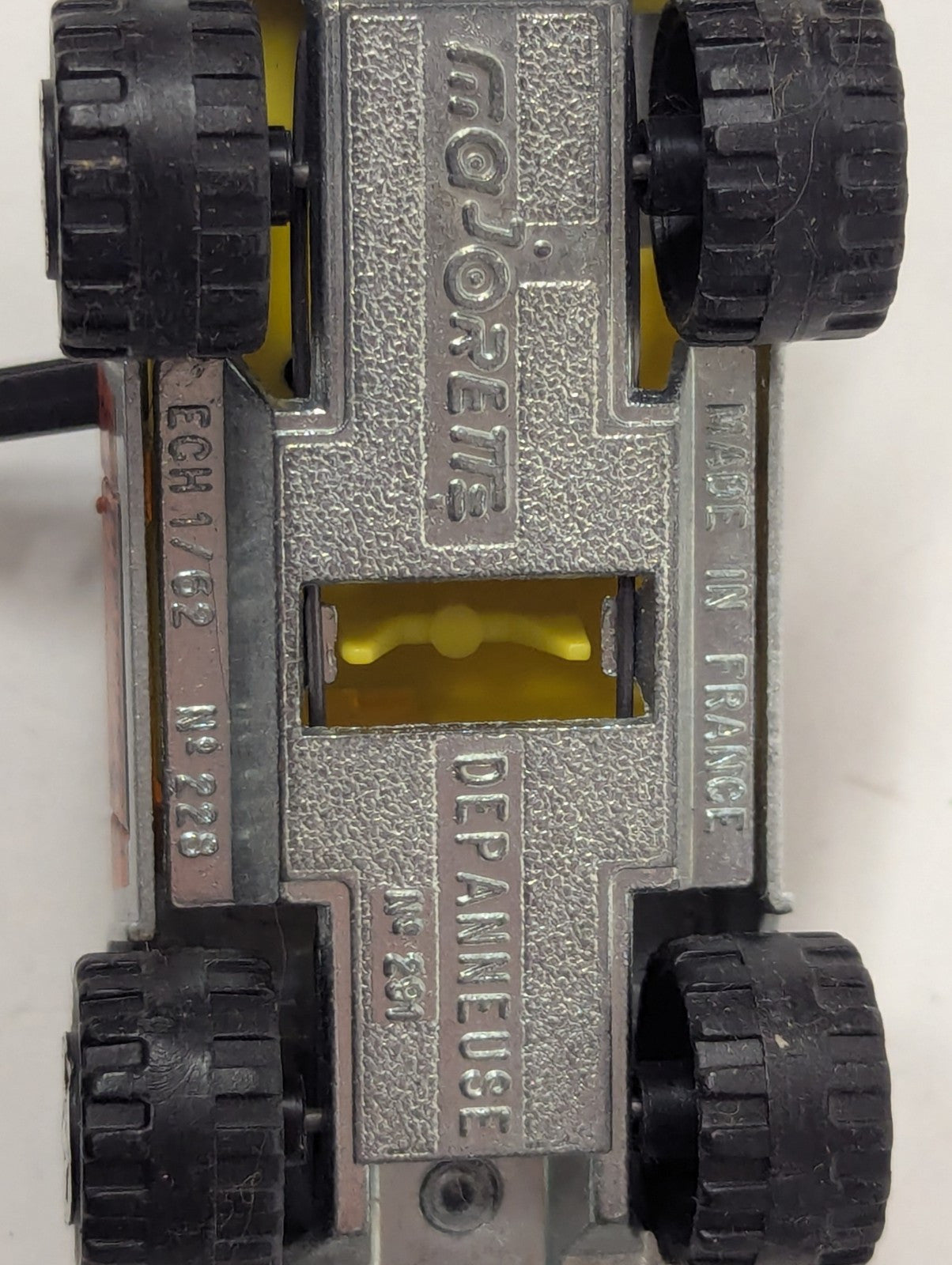 Majorette Depanneuse Tow Truck No. 228 1/62, No. 291 (Silver)