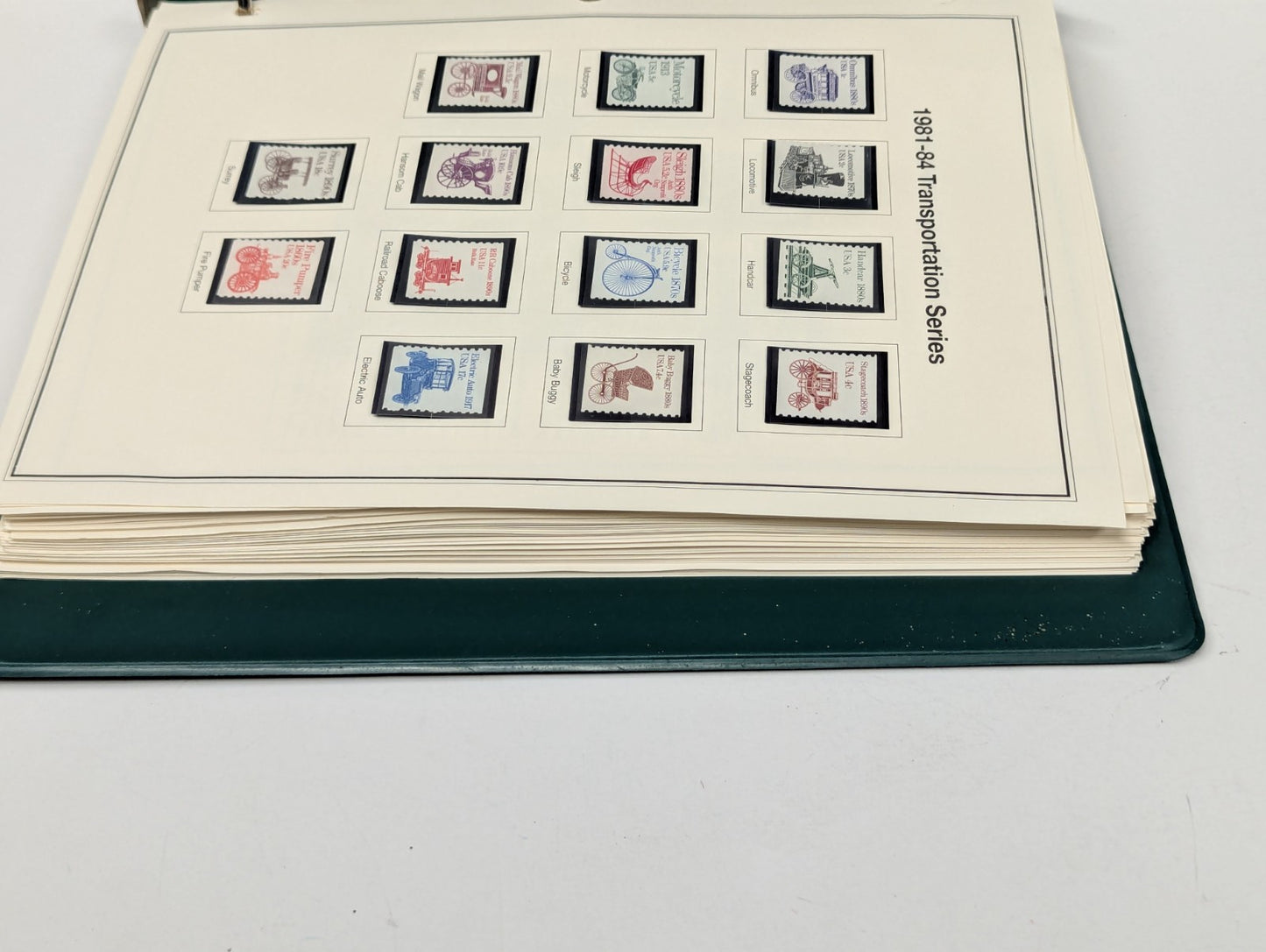 American Heirloom Collection Of United States Stamps Binder