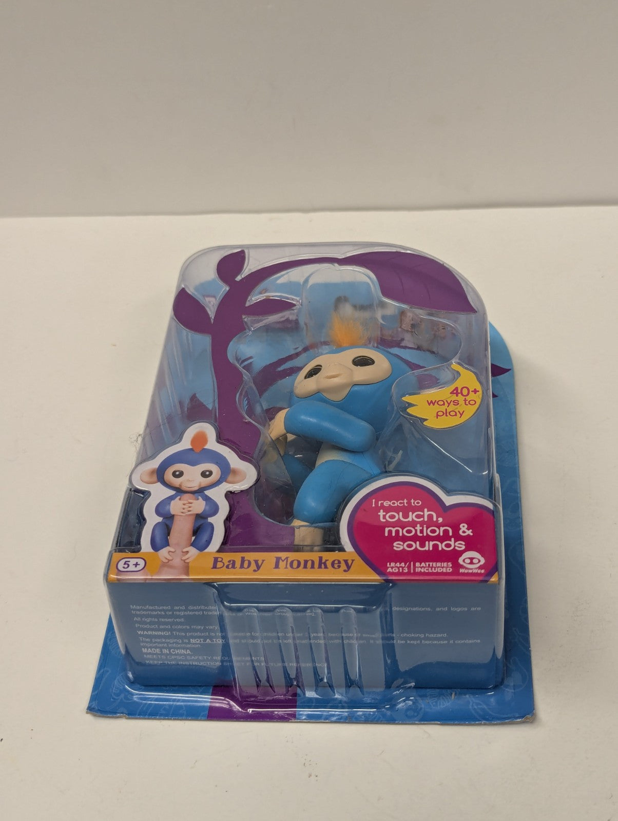 WowWee Baby Monkey Boris Fingerling Figure (3703)