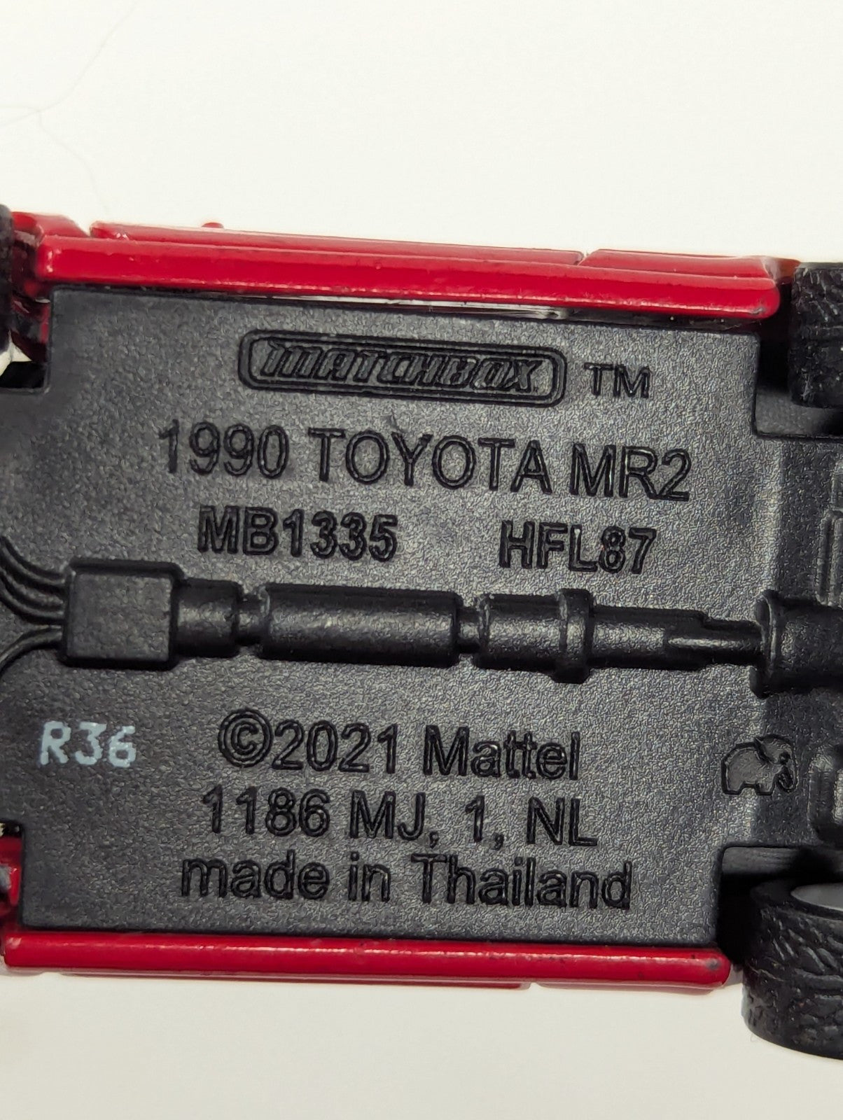 2021 MATCHBOX COLLECTORS 10/20 1990 TOYOTA MR2 W20 RED