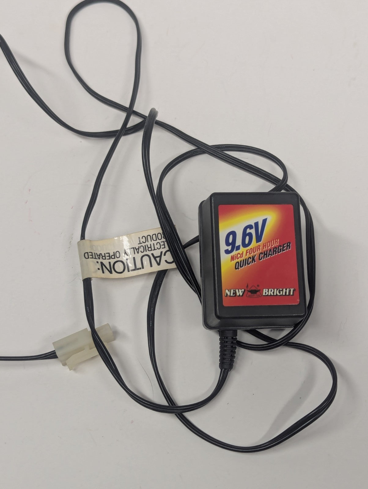 1993 New Bright Wasp Terminal Velocity 9.6V RC Truck with Charger & Remote