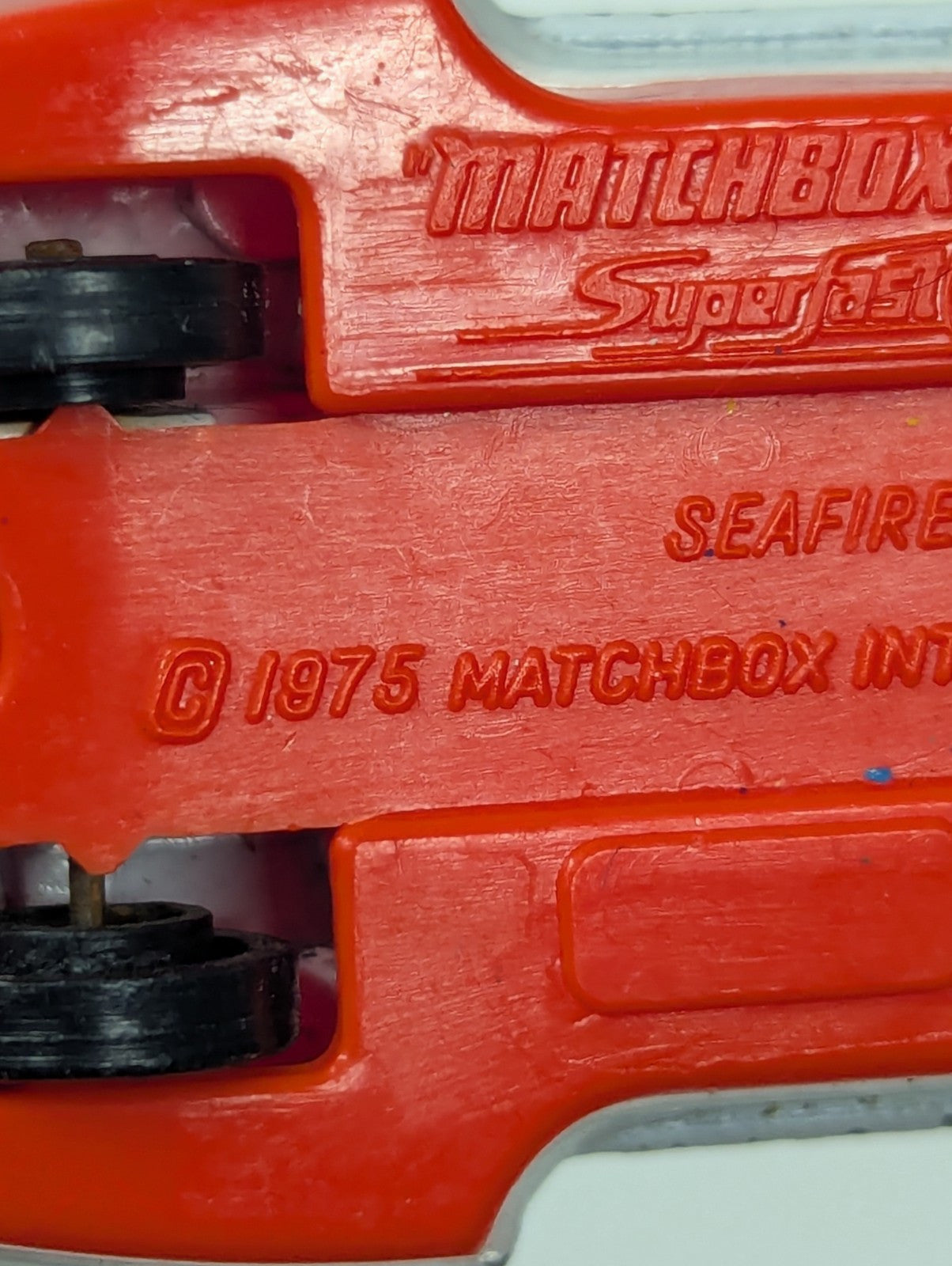 Vintage Matchbox Boat 1975 Seafire Hot Wheels