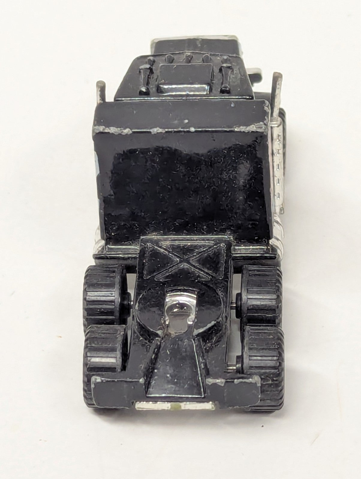 1983 Matchbox Convoy Big Rig Black PETERBILT 3” Collectible RARE MACAU Hood