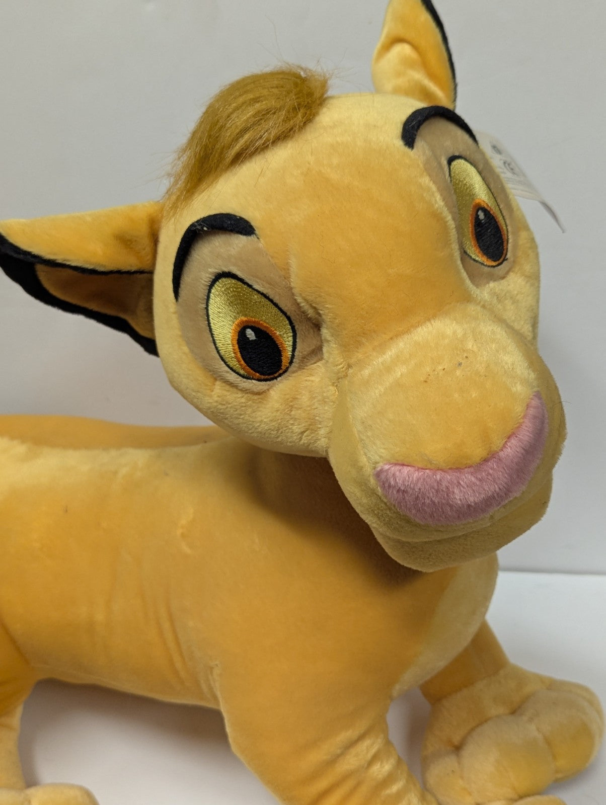 2002 Simba Lion King Plush 20" Disney Hasbro Jumbo Large NWT