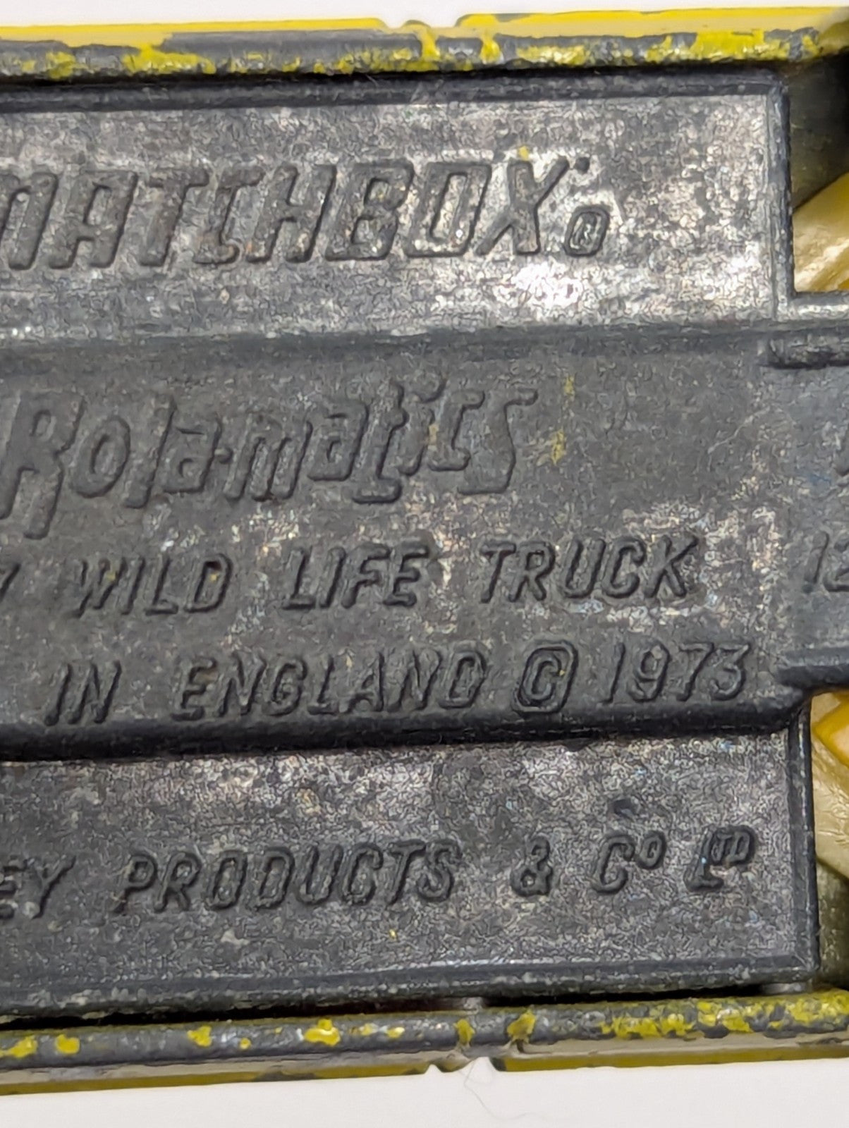 Matchbox Superfast Rola-Matics No. 57 Wild Life Truck 1976 Toy Diecast 1/64 Ford