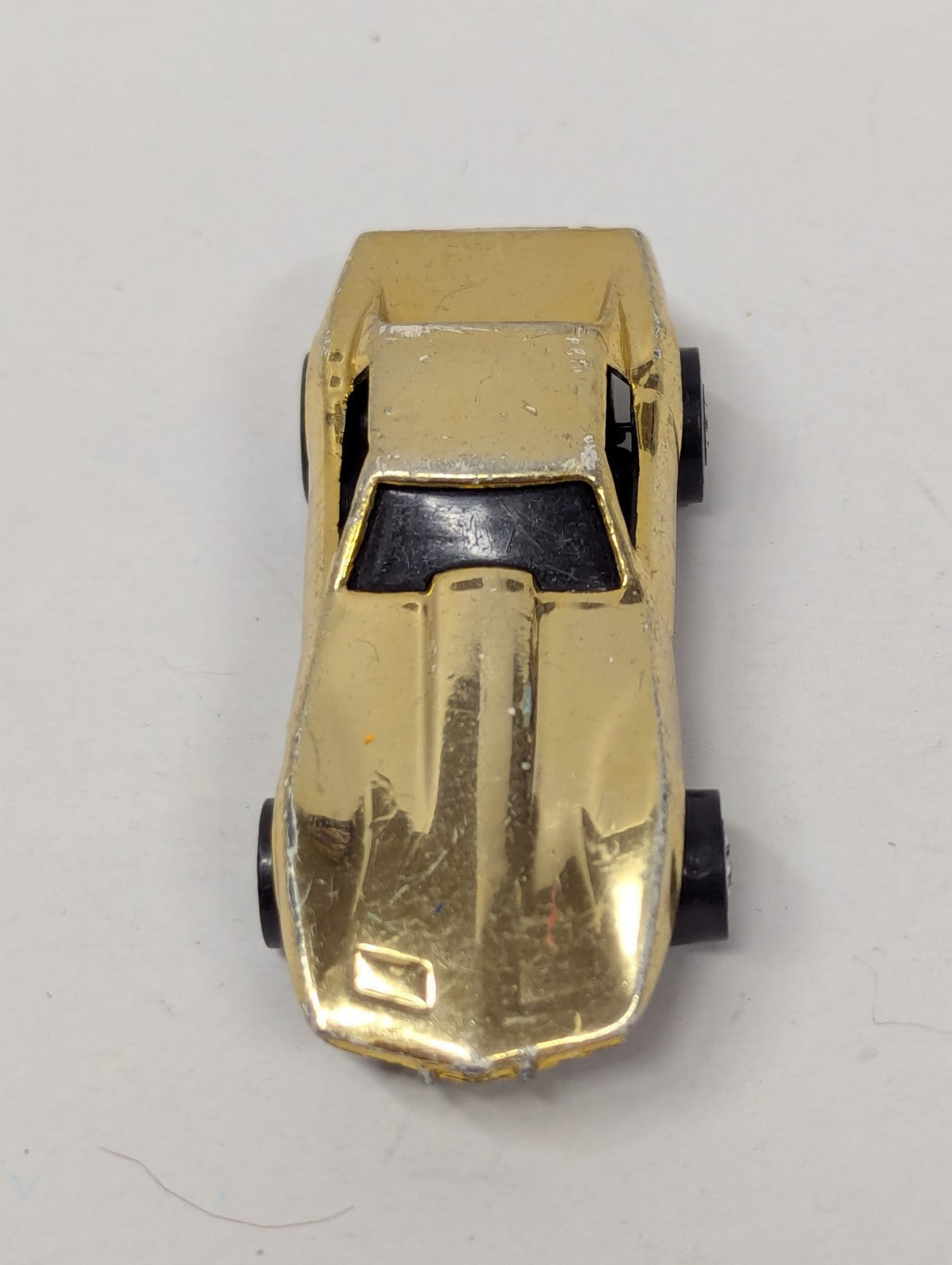 Vintage 1979 HOTWHEELS Gold Ribbon Corvette Stingray BW
