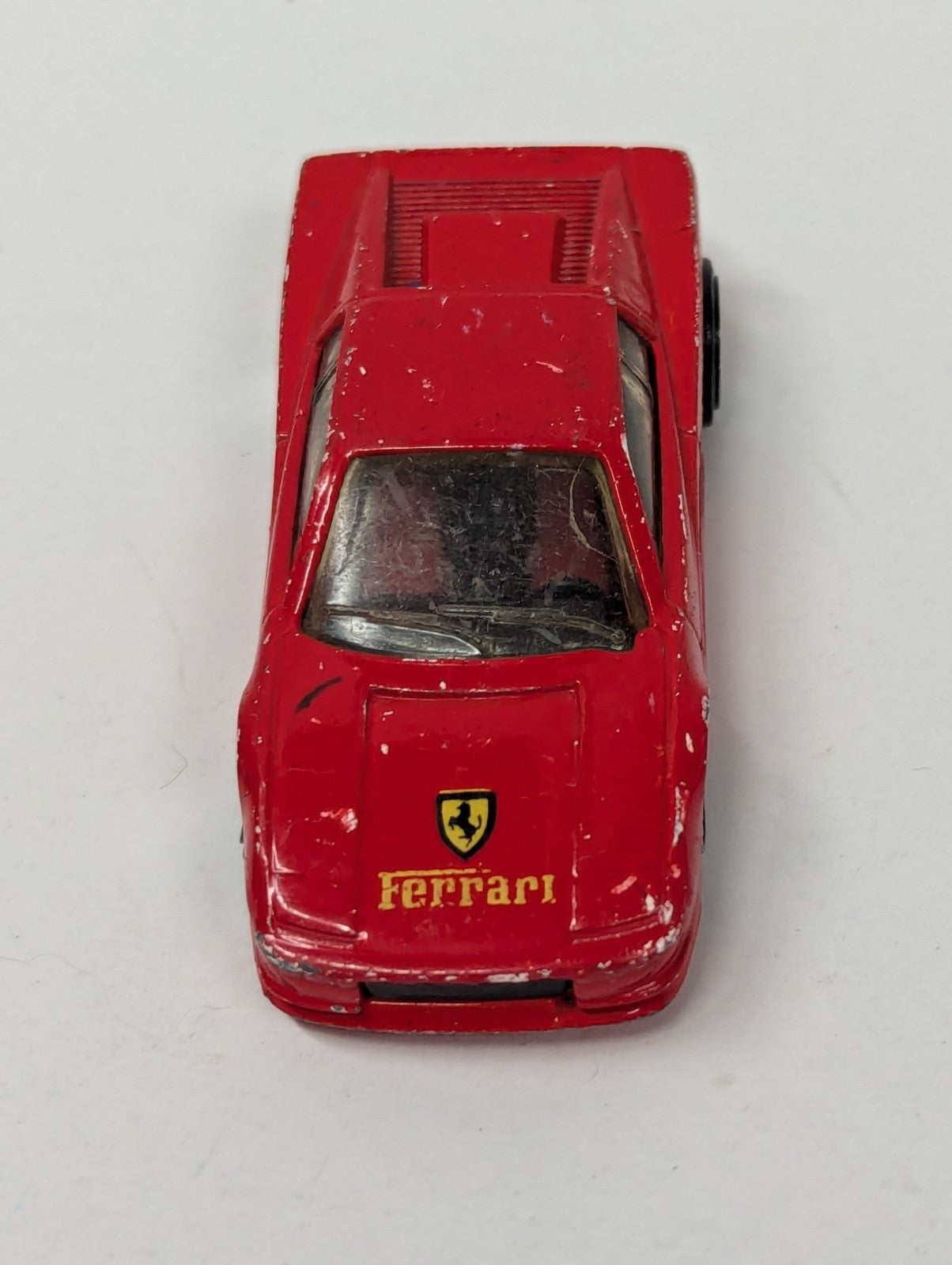 Vintage 1986 Hot Wheels Ferrari Testarossa Red Malaysia