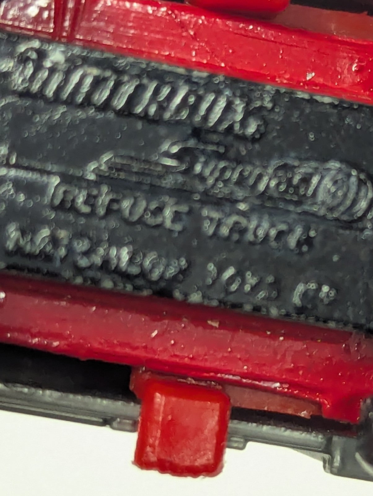 1979 Matchbox Recycle Garbage Truck Red Cab w/Silver Heil 1:86