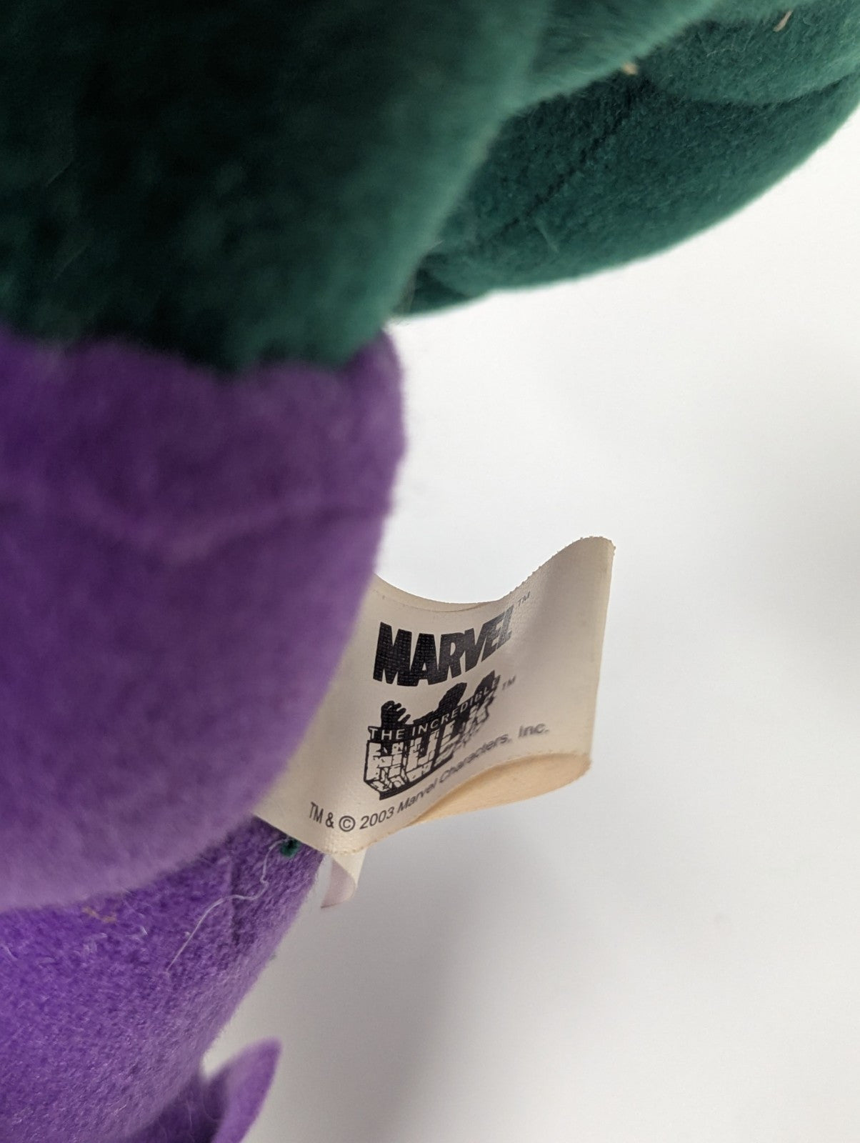 2002 THE INCREDIBLE HULK - 15” Kellytoy Plush - Marvel Plush NWT