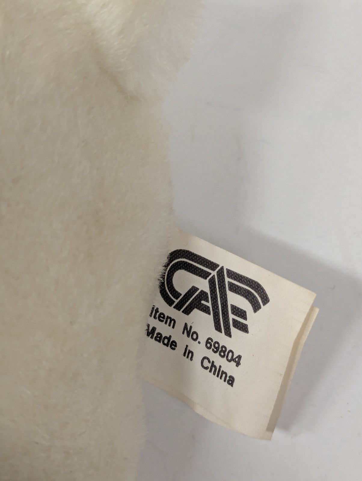 Vintage Great American Fun Valentine's Talking Squeeze Pets Bear Plush NWT