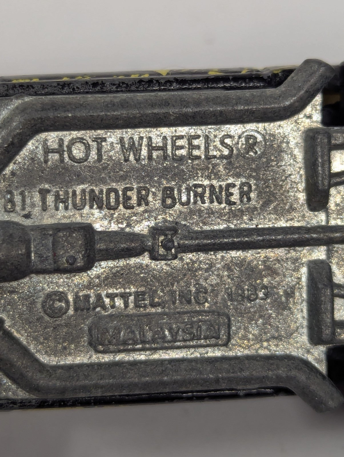 1982 Hot Wheels '81 Thunder Burner The Black Knight Thunderbird Car 1:64