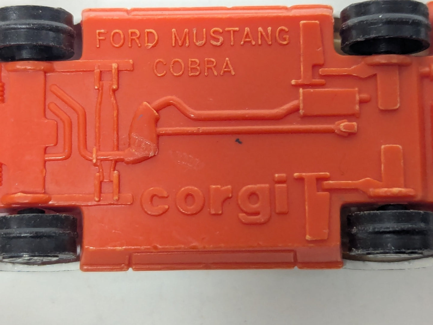 1982 CORGI PHILADELPHIA FLYERS COBRA MUSTANG DIECAST 1/64 SCALE