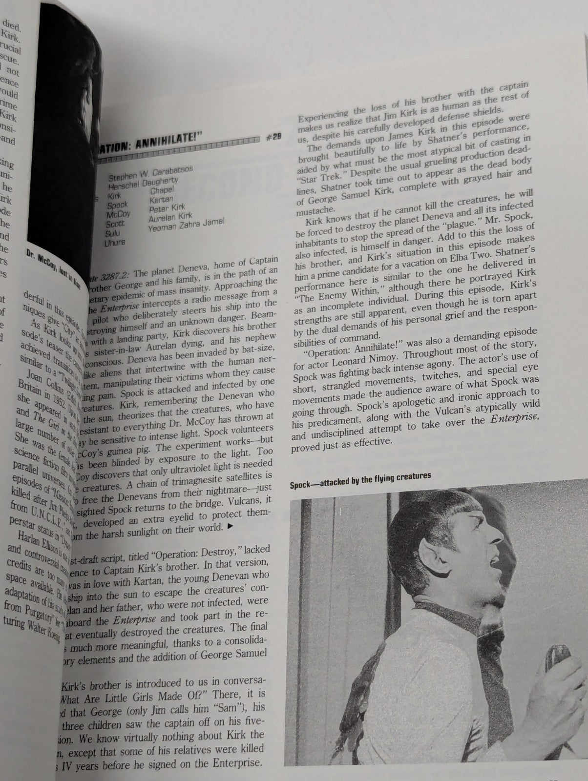 1989 The Star Trek Compendium Signed by Leonard Nimoy (SPOCK)