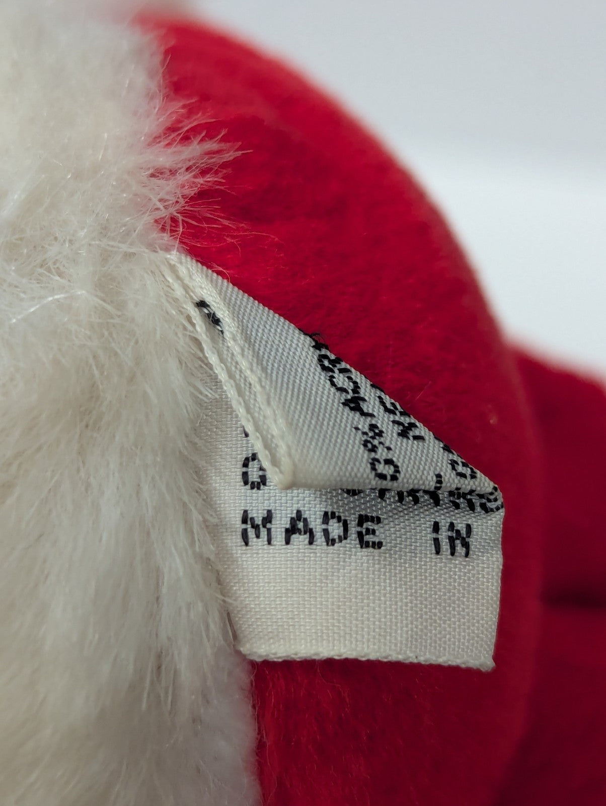 Vintage Santa Elf Christmas Plush Made In Korea Rare Stuffed Doll