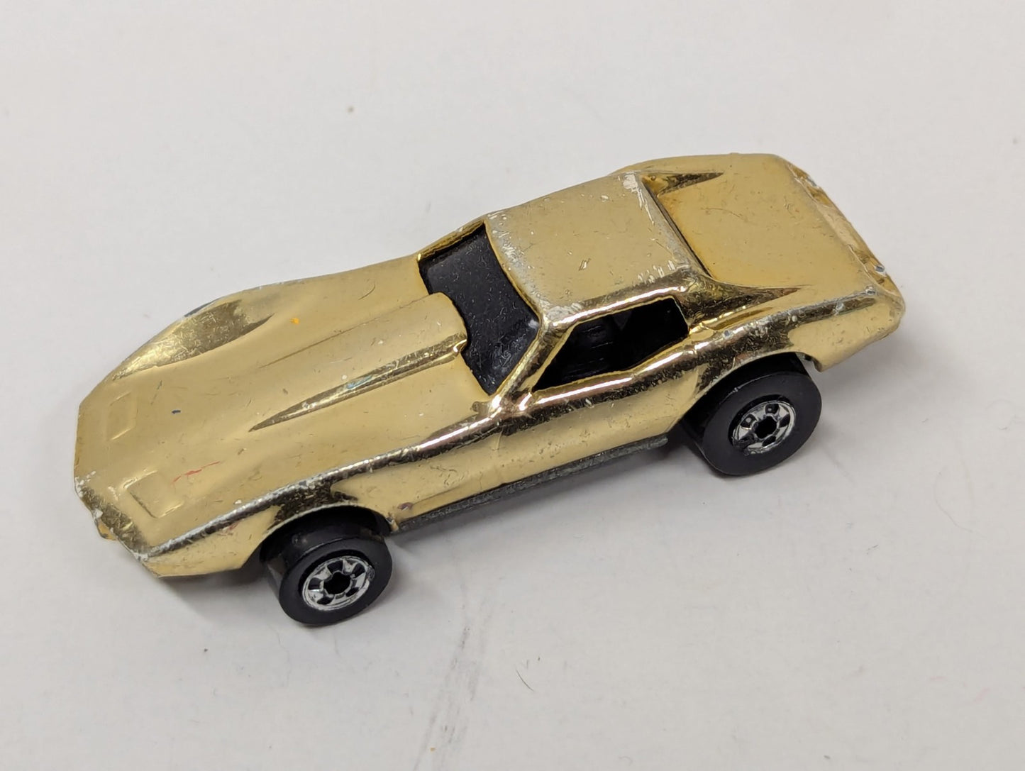 Vintage 1979 HOTWHEELS Gold Ribbon Corvette Stingray BW