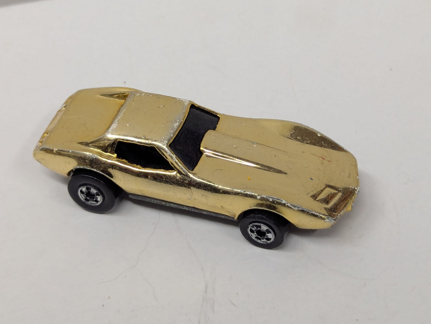 Vintage 1979 HOTWHEELS Gold Ribbon Corvette Stingray BW