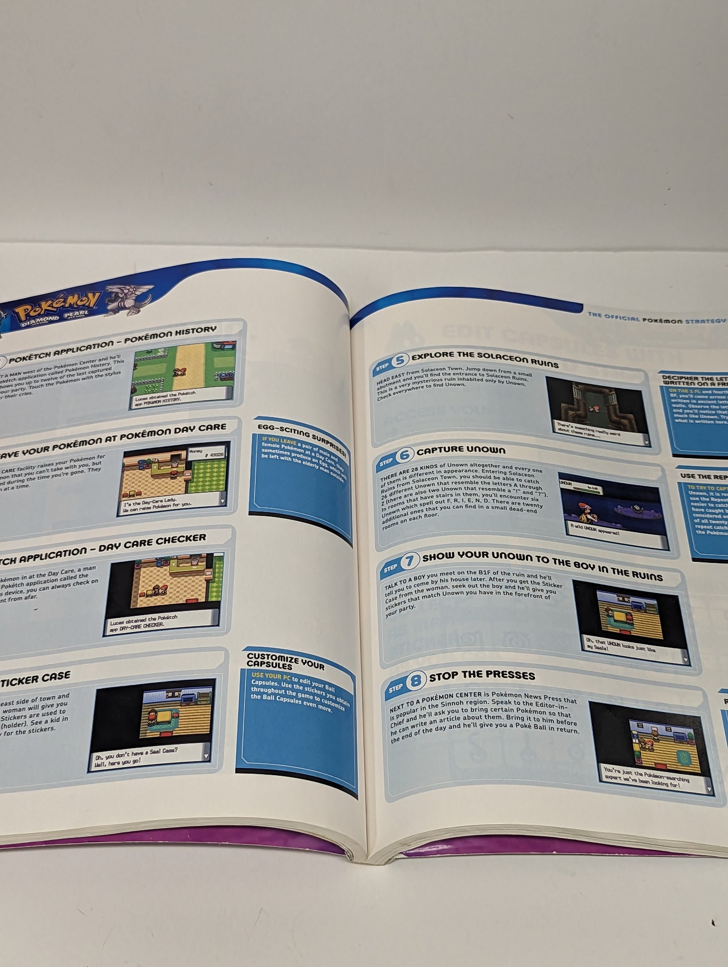 Pokemon Diamond & Pearl Strategy Guide NO POSTER 1A