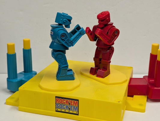 Mattel Rock 'Em Sock 'Em Robots Game